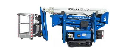 18 meter spinhoogwerker Ruthmann · Bluelift SA18HB