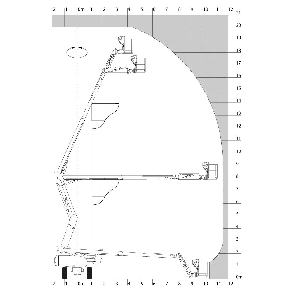Werkdiagram Manitou 220 ATJ-E